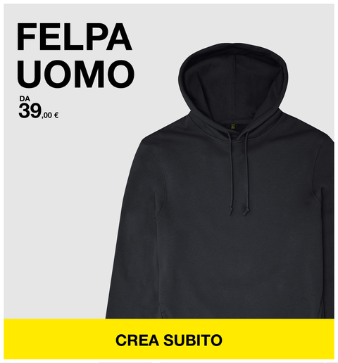 Felpa uomo